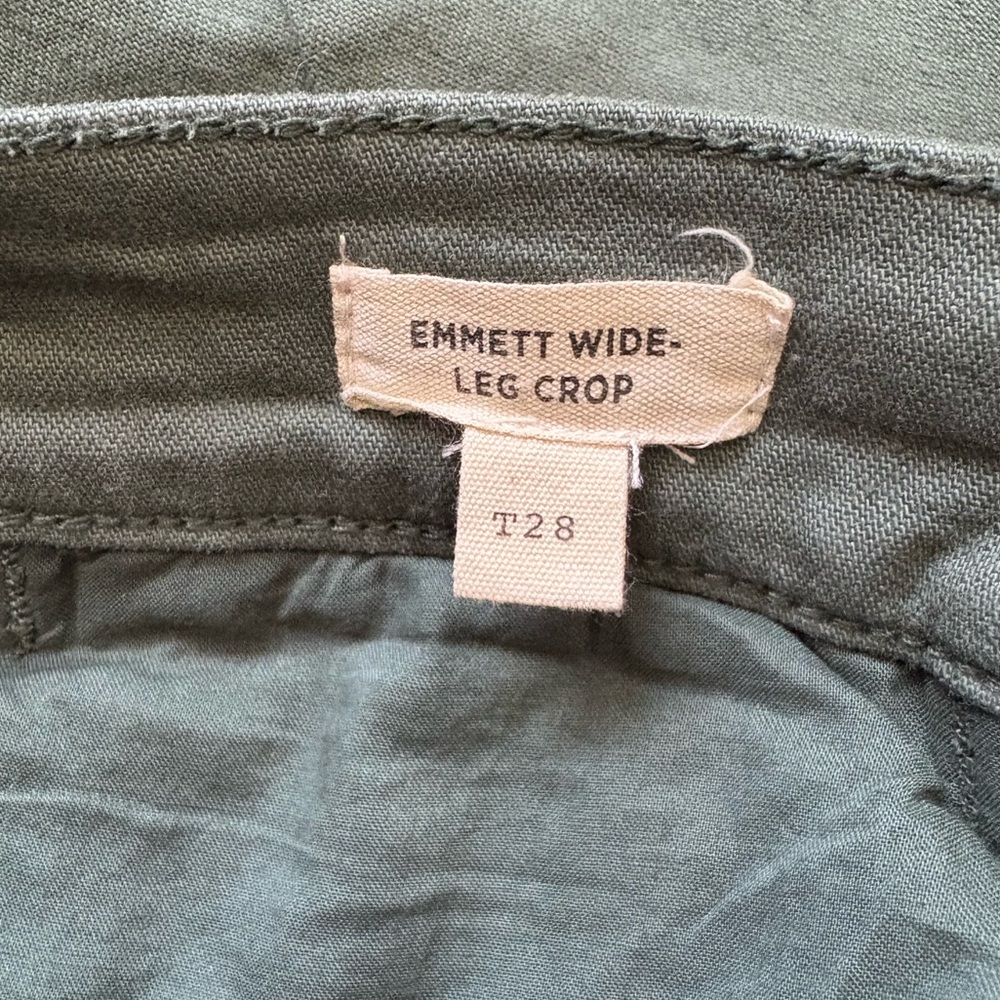 Madewell Emmett Wide-leg Crop 28T - Picture 6 of 6
